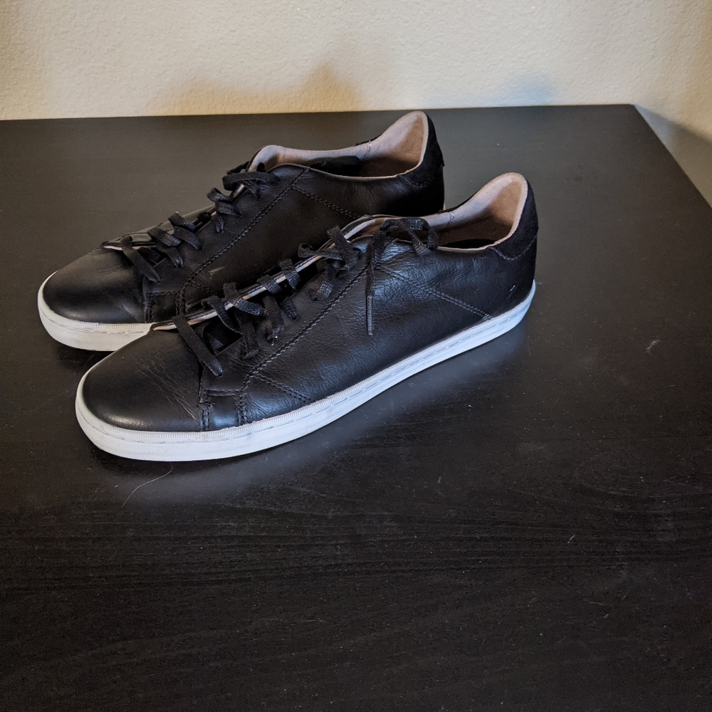Cole Haan Mindi Black Leather Sneaker Sz 10